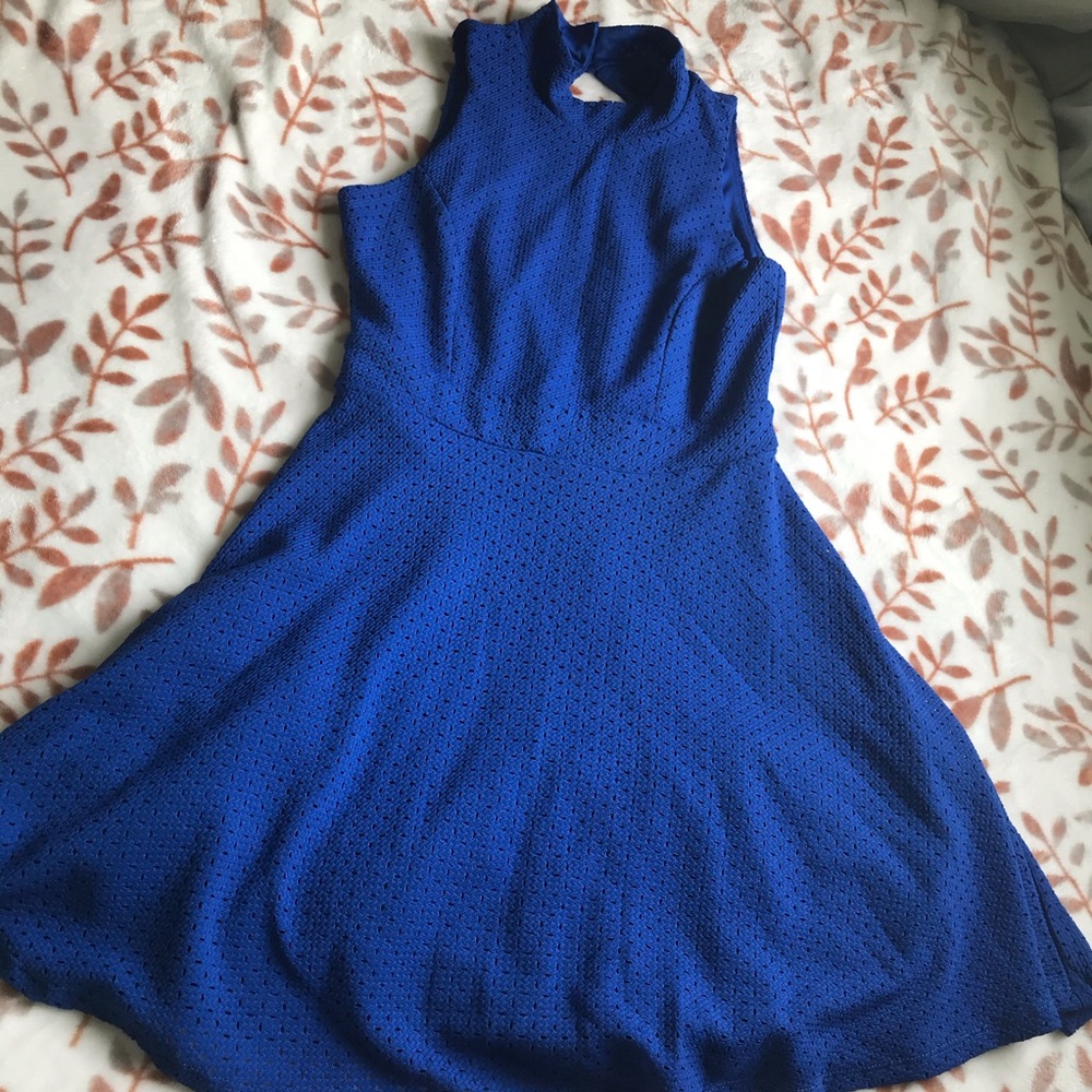 Royal blue dress from Macy’s